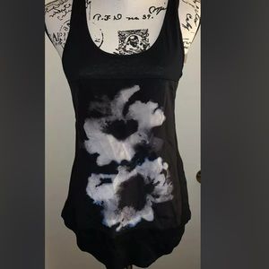 ALLSAINTS Aura Vest Black Tank Top Silky Small